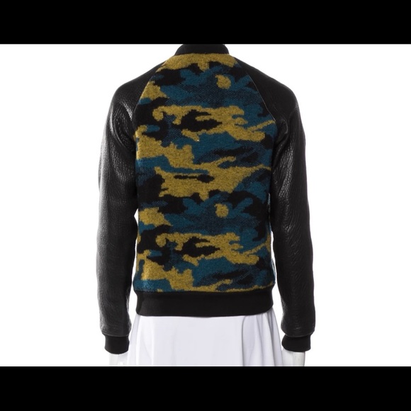 GRYPHON
Genuine leather/Wool Printed #jacket #coat #varsity #bomber - Picture 3 of 6